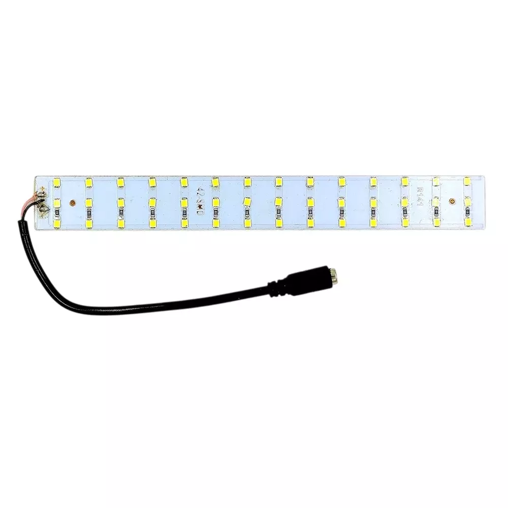Invento LED Strip Light White 42 SMD 15 W 12 V 200x50x2.5 mm Board Size Aluminium with 5.5 mm DC Jack, ISC 1009-X6 (Pack of 15 Pcs)