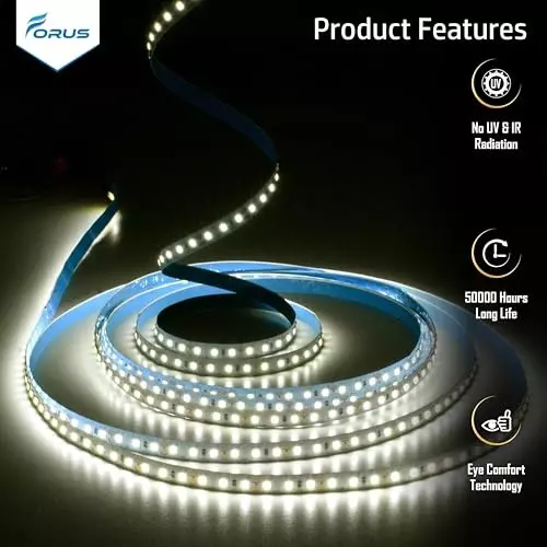 forus-led-strip-light-5-m-length-120-ledsm-12-v-dc-natural-white-fe5mstriplight-nw-1pc