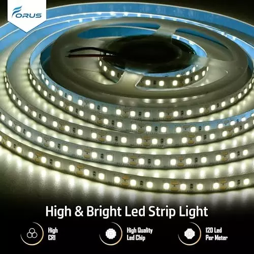 forus-led-strip-light-5-m-length-120-ledsm-12-v-dc-natural-white-fe5mstriplight-nw-1pc