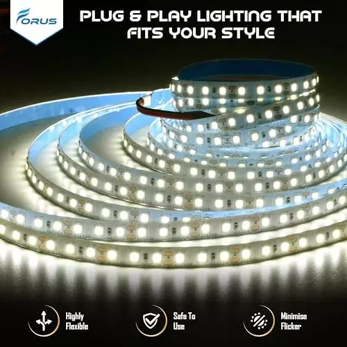 forus-led-strip-light-5-m-length-120-ledsm-12-v-dc-natural-white-fe5mstriplight-nw-1pc