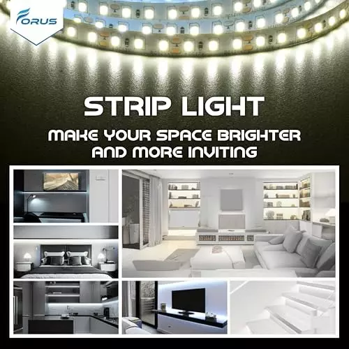 forus-led-strip-light-5-m-length-120-ledsm-12-v-dc-natural-white-fe5mstriplight-nw-1pc