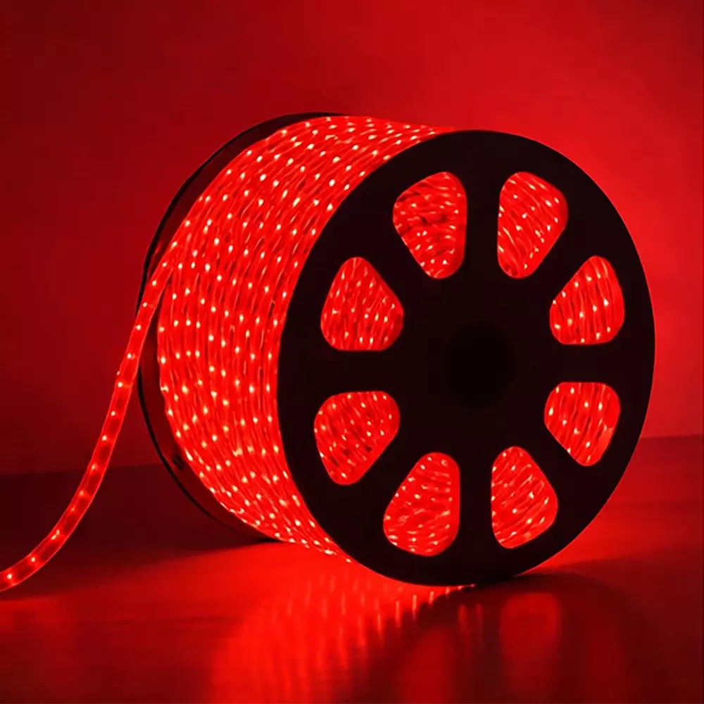 Magik 6 W Per Metre Stream LED Strip Light Red Color and IP65 Rating, RUSR006R1690 (Roll of 45 m)