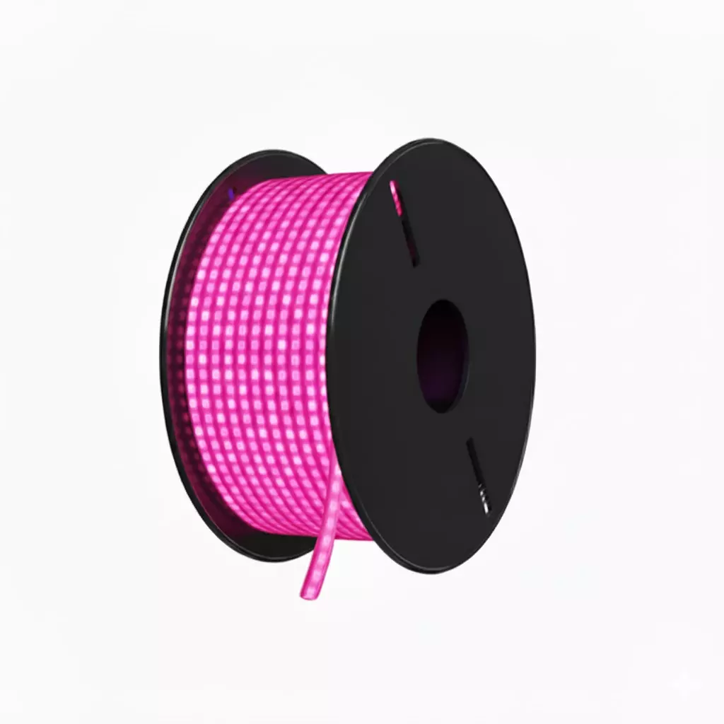 Sturlite VIGOR Rope Light 7.5 W/m 45 m Length Pink, LG-0170-2835-120