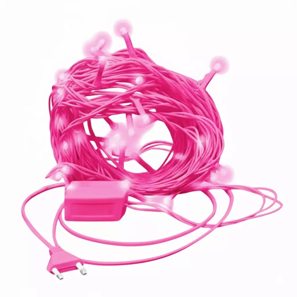Sturlite TARANG Decorative String Light 10 m Length Pink, LG-0437-10MTR