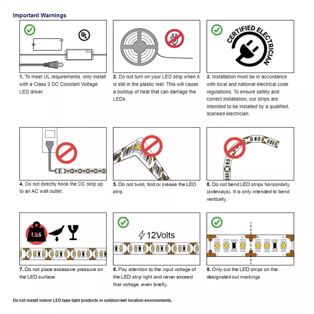 amiciVision LED Strip Light Pink 240 LEDs/m & Length 5 m