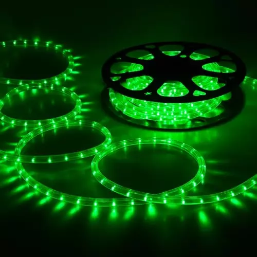Humora LED Rope Light 50 m Energy Efficient Flexible Decorative Lighting 10 W Waterproof Copper Green