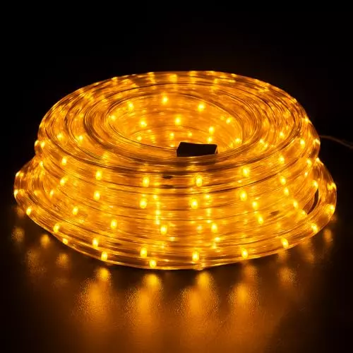 Humora LED Rope Light 50 m Energy Efficient Flexible Decorative Lighting 10 W Waterproof Copper Amber