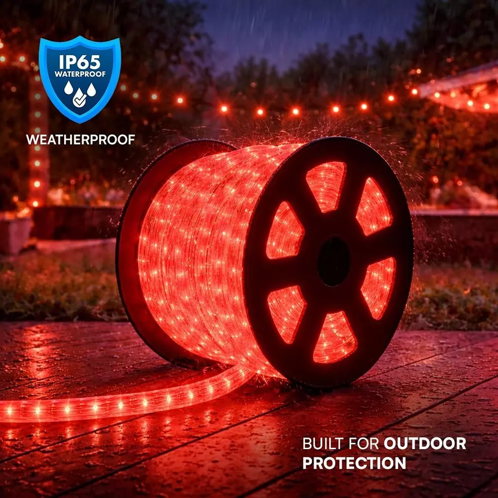 magik-5-w-per-metre-stream-led-strip-light-with-adapter-red-color-and-polypropylene-enclosure-rusr006r1800-roll-of-5-m