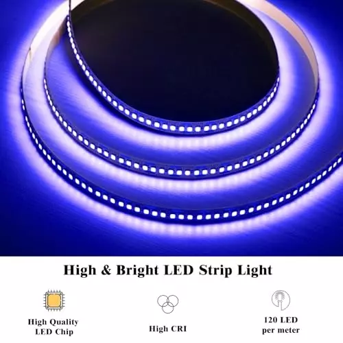 FORUS LED Strip Light Blue Length 5 m