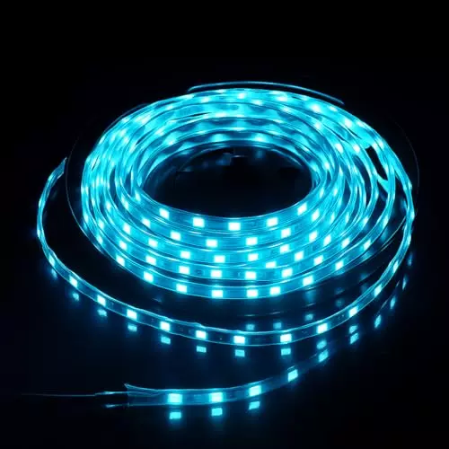 Humora LED Rope Light 50 m Energy Efficient Flexible Decorative Lighting 10 W Waterproof Copper Ice Blue