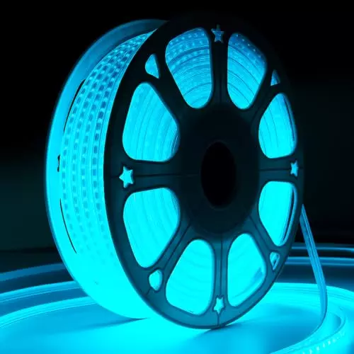 Humora LED Rope Light 50 m Energy Efficient Flexible Decorative Lighting 10 W Waterproof Copper Ice Blue