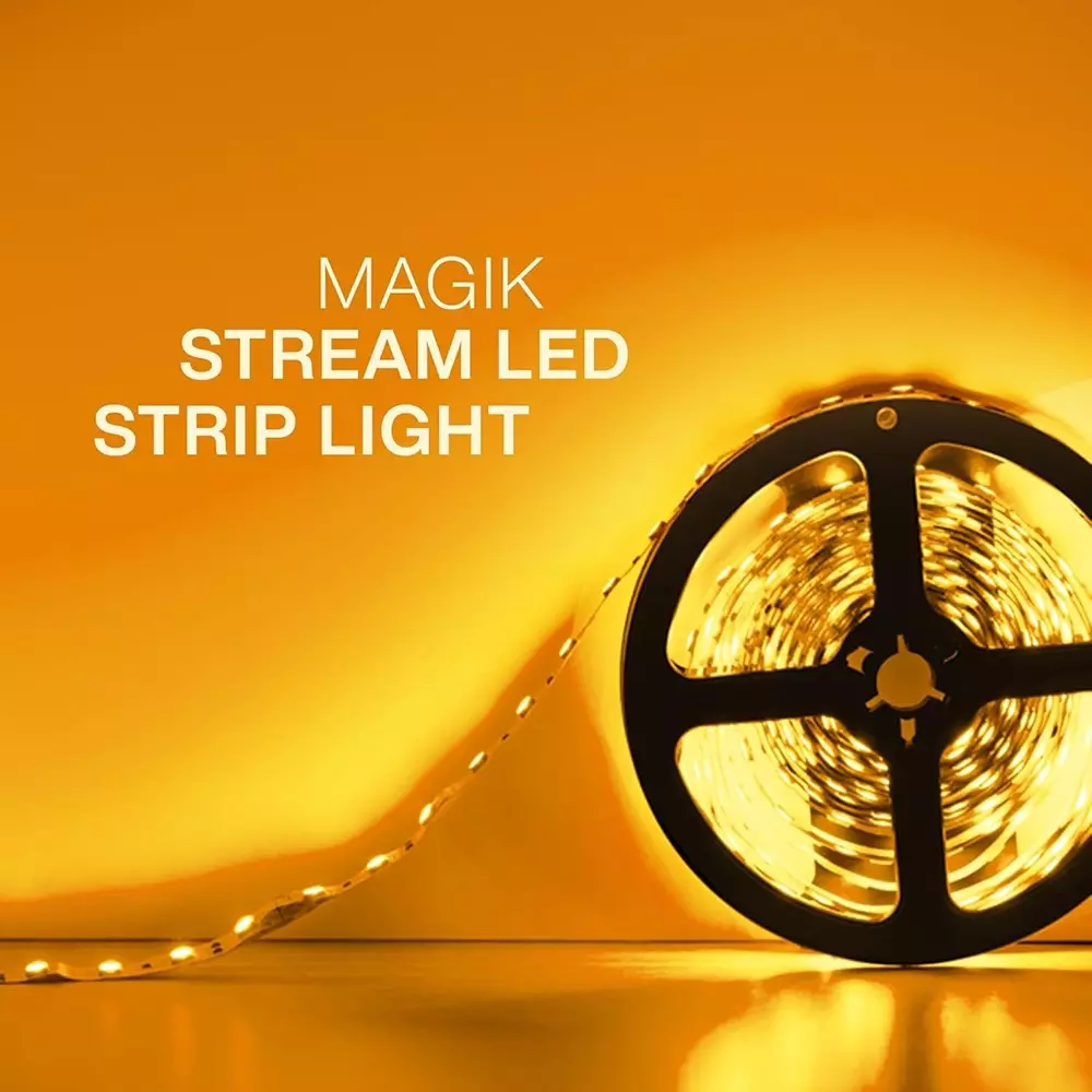 magik-5-w-per-metre-stream-led-strip-light-with-adapter-amber-color-and-polypropylene-enclosure-rusr006a1801-roll-of-5-m