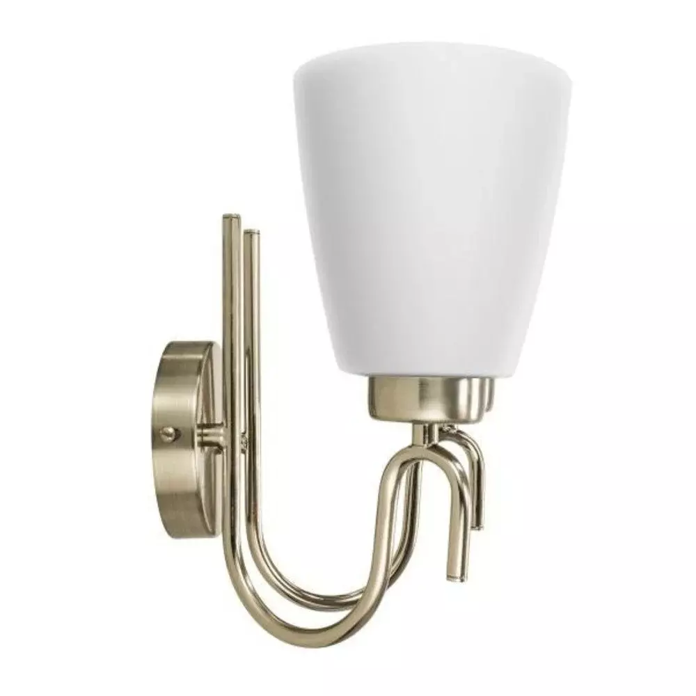 Wipro Wall Light Matte Nickle 2H Body Color & White Light Color, BW01002