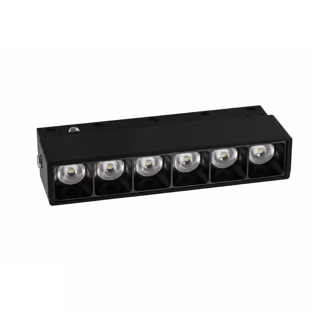 ALT Magnum Linear Cob Lights Black Body Color 6 W Natural White Light Color, ALT1017