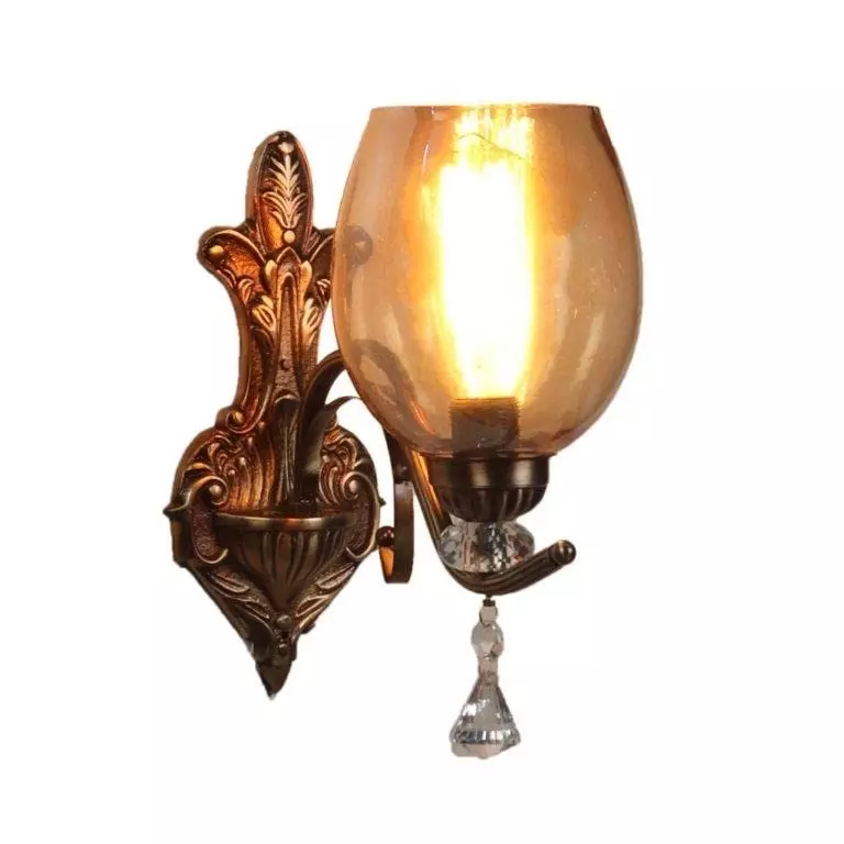 ELIANTE Wall Light Antique Brass Iron Flush Mount Without Bulb