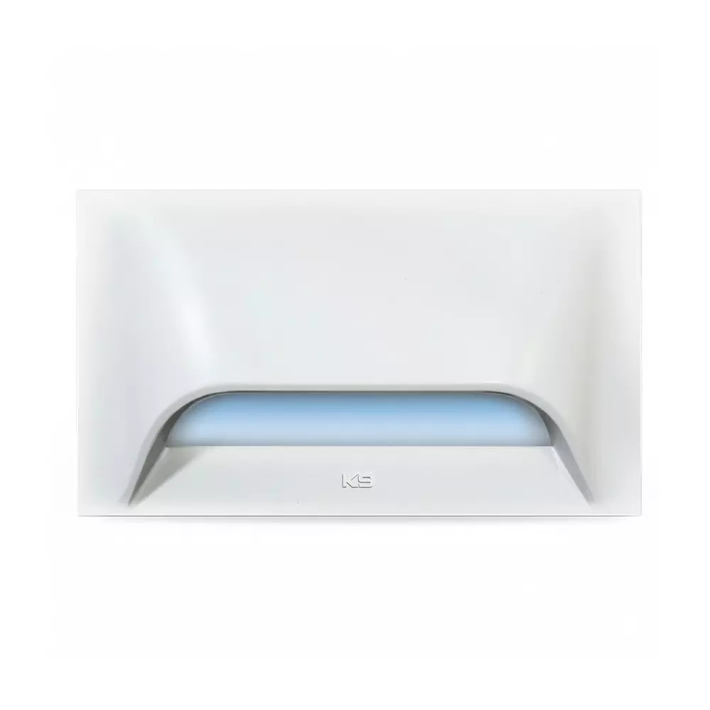 K9 Ambient Down Light Blue Blue Light Color & White Body Color for 3 /4 M Metal Box, 9560B (Pack of 5)