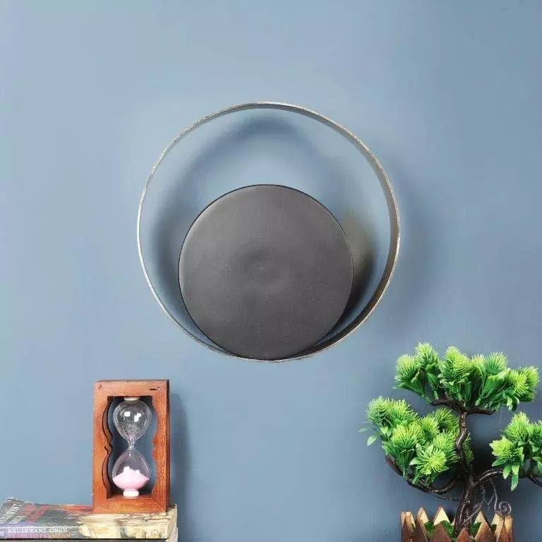 ELIANTE Wall Light Black Portable Corded Electric Indoor Flush Mount