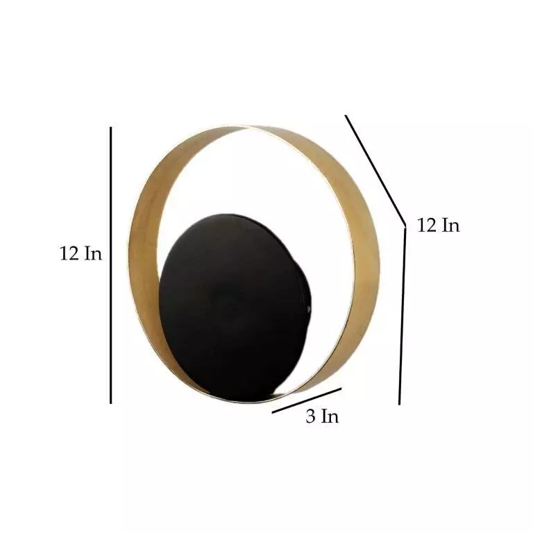 ELIANTE Wall Light Black Portable Corded Electric Indoor Flush Mount