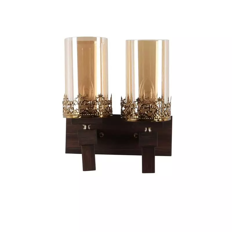 ELIANTE Wall Light Wooden Flush Mount Contemporary Style Without Bulb, S-220-2W