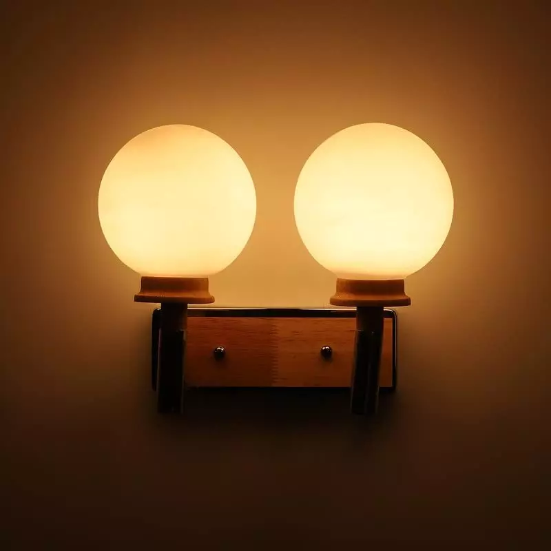ELIANTE Wall Light Wooden Without Bulb, S-239-2W