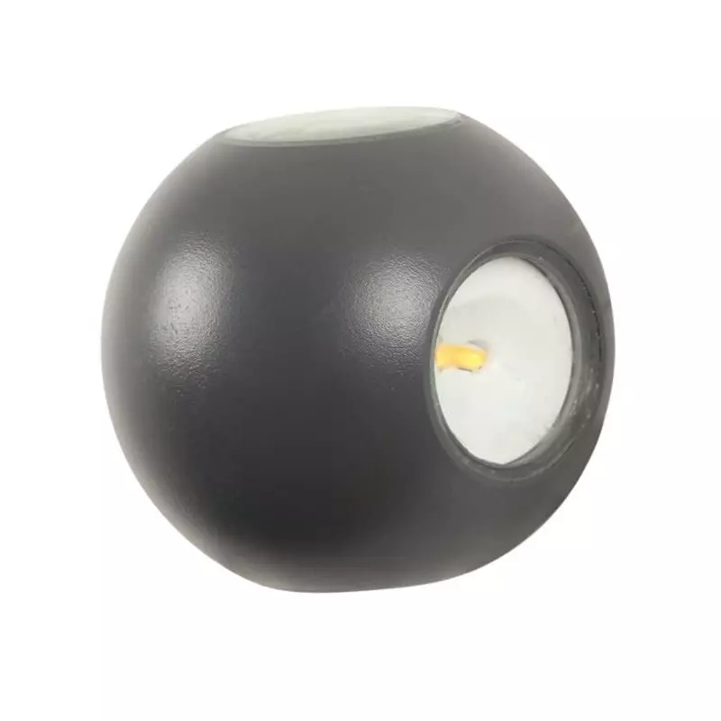ELIANTE Wall Lights Grey AC Power Flush Mount Metal Without Bulb