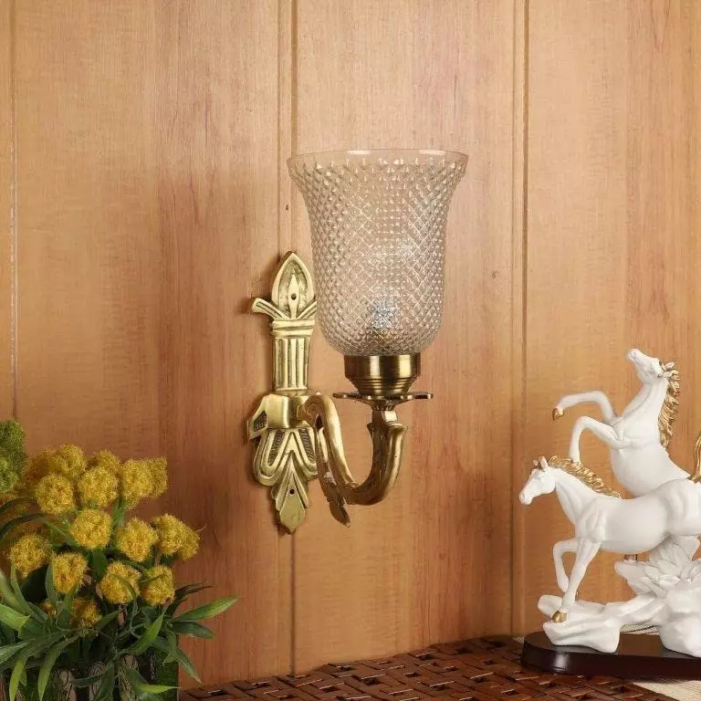 ELIANTE Laton-Negro Wall Light Antique Brass Flush Mount