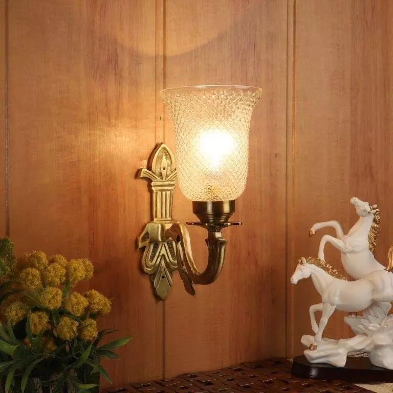 ELIANTE Laton-Negro Wall Light Antique Brass Flush Mount