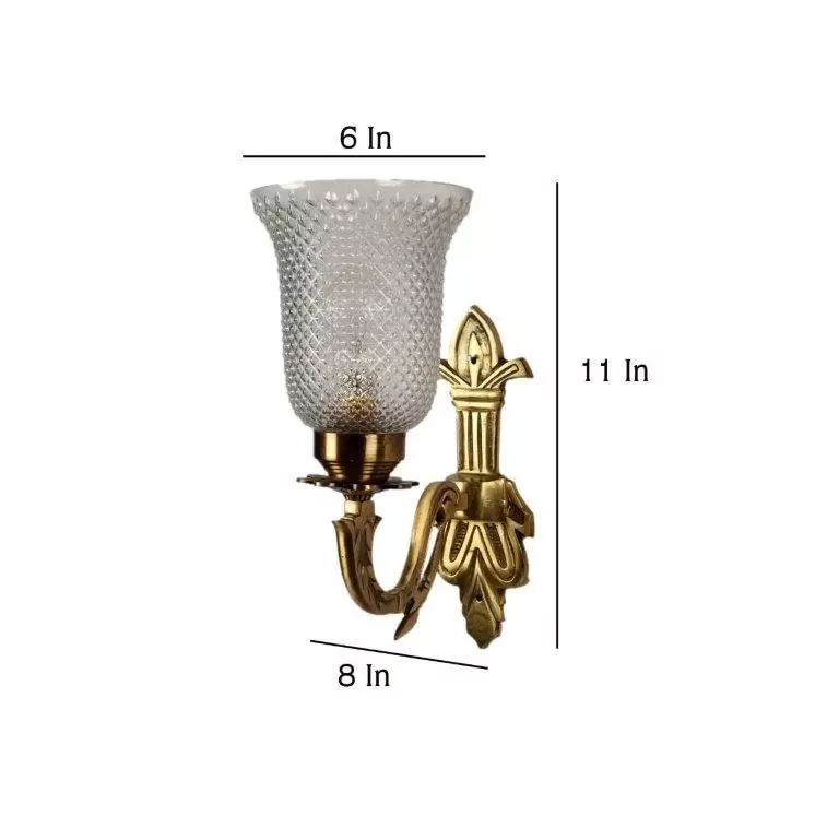 ELIANTE Laton-Negro Wall Light Antique Brass Flush Mount