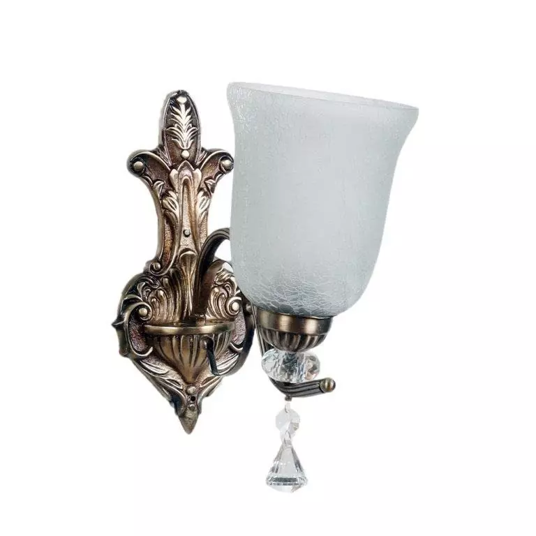 ELIANTE Wall Light Iron Antique Brass Flush Mount Without Bulb, M-7001-1W