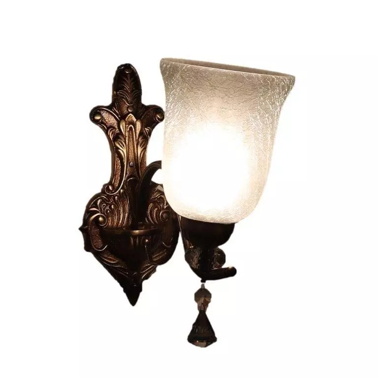 ELIANTE Wall Light Iron Antique Brass Flush Mount Without Bulb, M-7001-1W