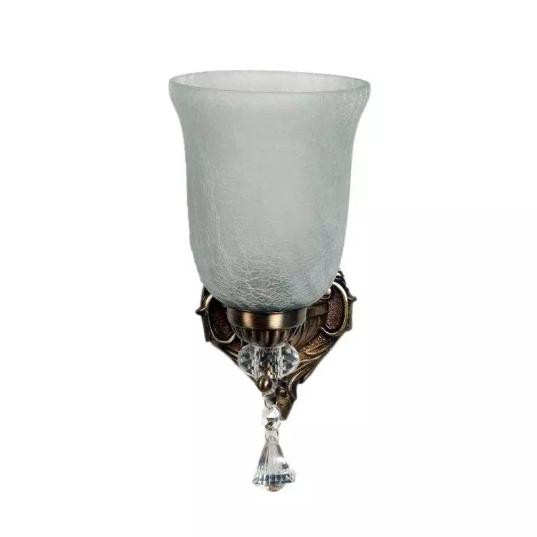 ELIANTE Wall Light Iron Antique Brass Flush Mount Without Bulb, M-7001-1W