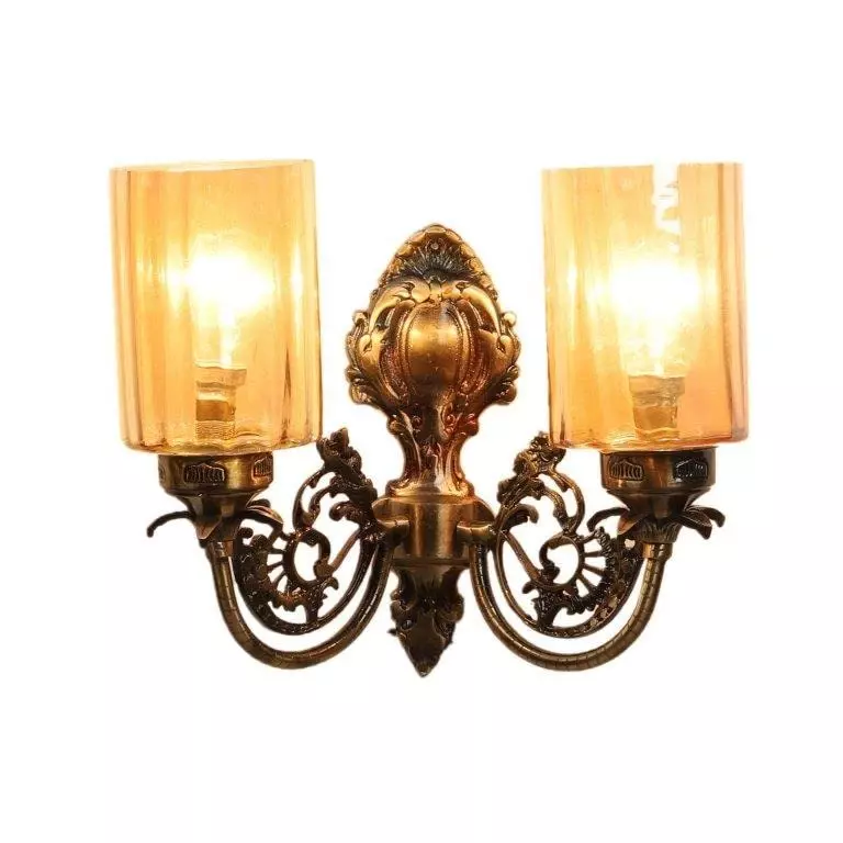 eliante-gleaming-wall-light-antique-brass-flush-mount-ac-power-without-bulb