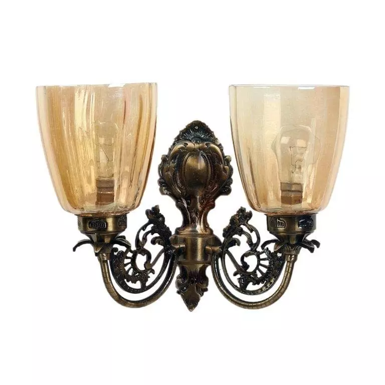 eliante-flashing-wall-light-antique-brass-flush-mount-ac-power-without-bulb