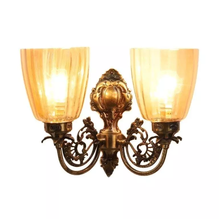 eliante-flashing-wall-light-antique-brass-flush-mount-ac-power-without-bulb