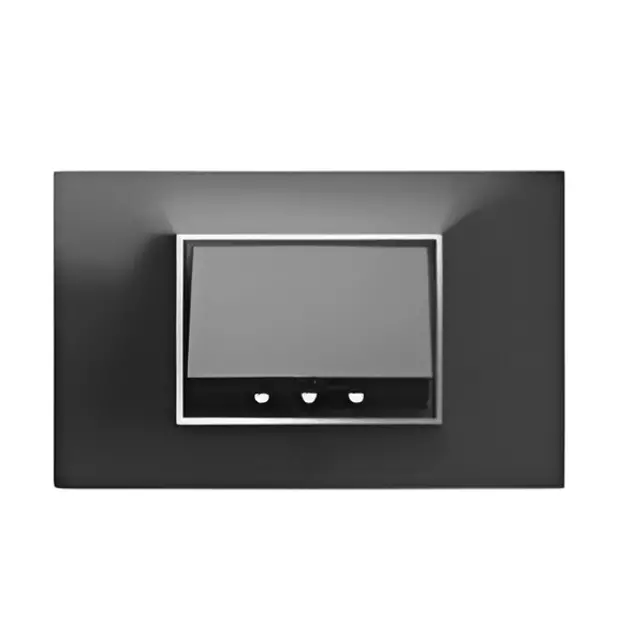 K9 Spark 3 Led Down Light White White Light Color & Black Body Color for 3 /4 M Metal Box, 9561W (Pack of 5)