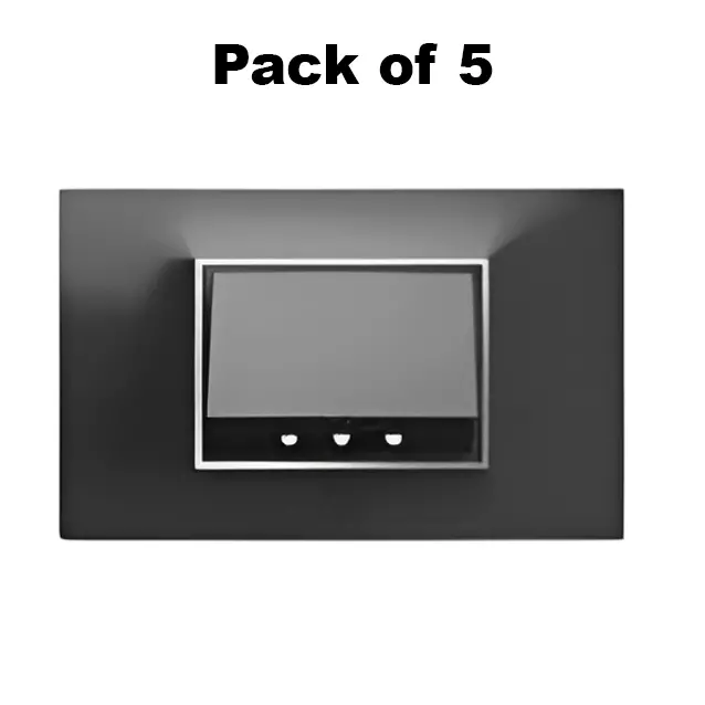 K9 Spark 3 Led Down Light Blue Blue Light Color & Black Body Color for 3 /4 M Metal Box, 9561B (Pack of 5)