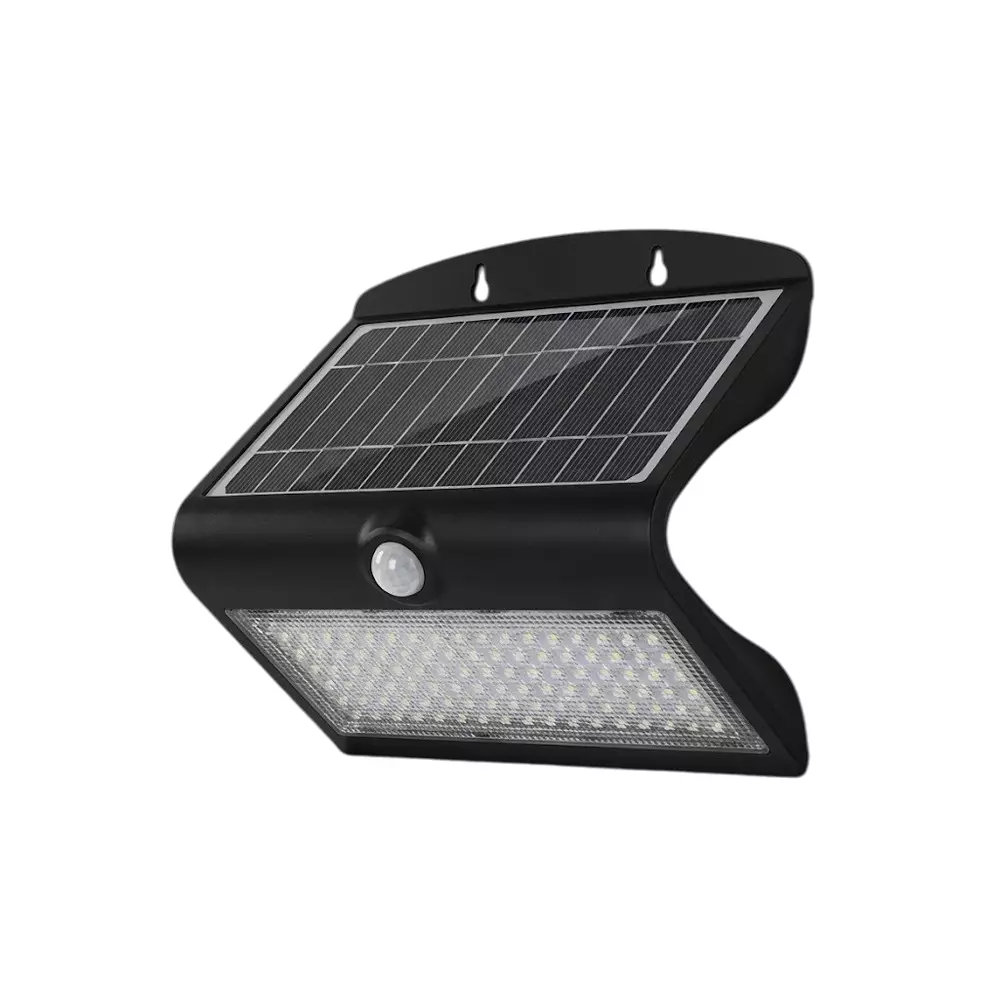 Havells 4.5 W LED Solarzen Wall Light Solar Sunlit Glow Series With PIR Motion Sensor and IP65 Rating, LHEOAWP6U46K4X5
