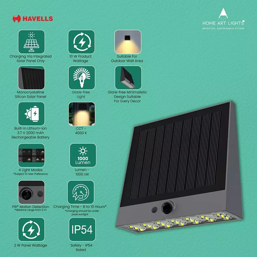 havells-2-w-led-radiant-rays-wall-washer-solar-sunlit-glow-series-with-pir-motion-sensor-and-ip54-rating-lheoayp6tz5k002