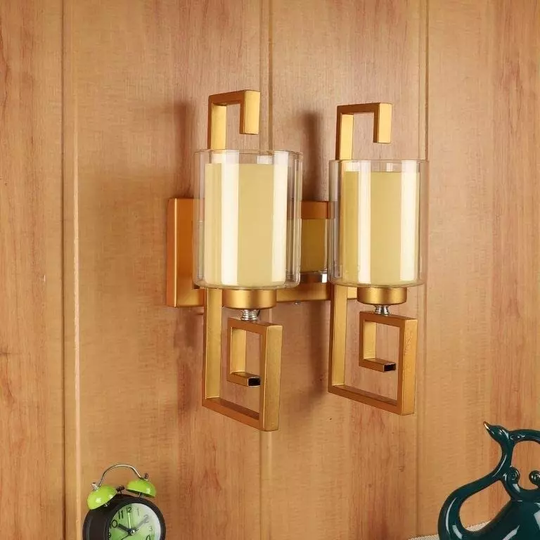 ELIANTE Oro Wall Light Antique Gold Flush Mount