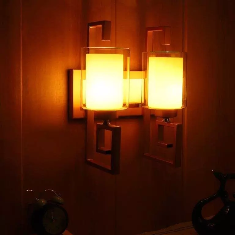 ELIANTE Oro Wall Light Antique Gold Flush Mount