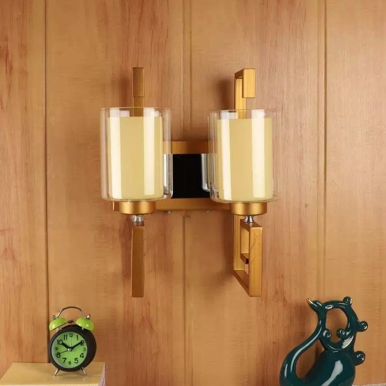 ELIANTE Oro Wall Light Antique Gold Flush Mount