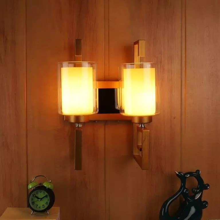 ELIANTE Oro Wall Light Antique Gold Flush Mount