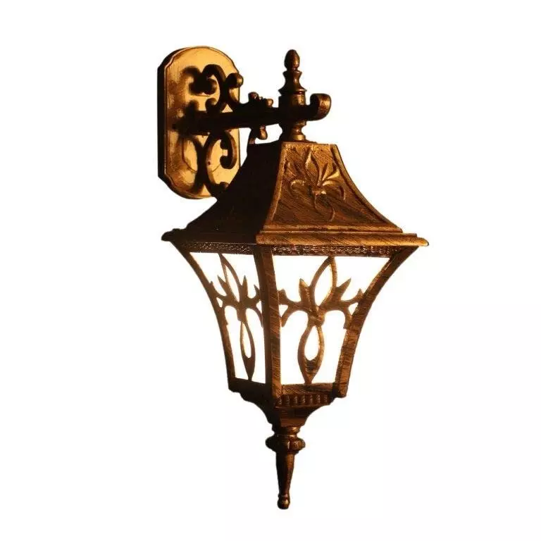 ELIANTE Gate Light Antique Gold Flush Mount