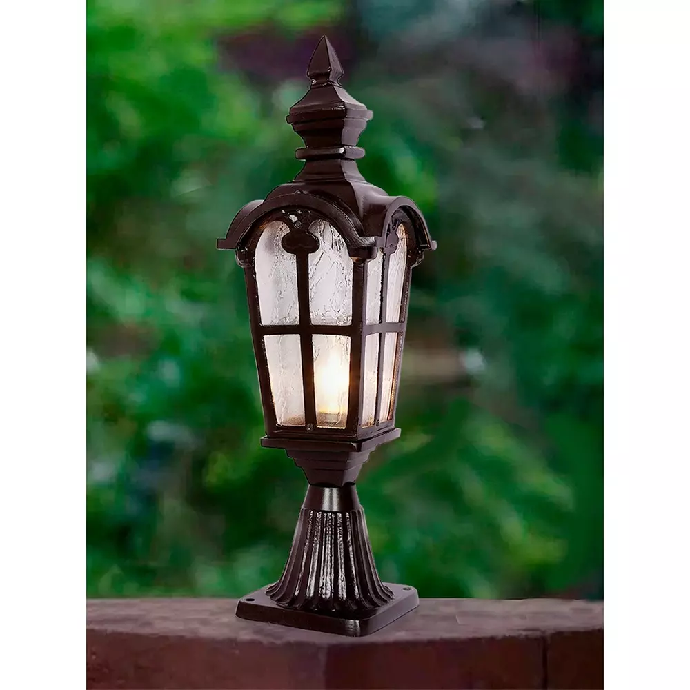 fos-lighting-gate-light-traditional-chocolate-brown-outdoor-cast-aluminium-gate-light