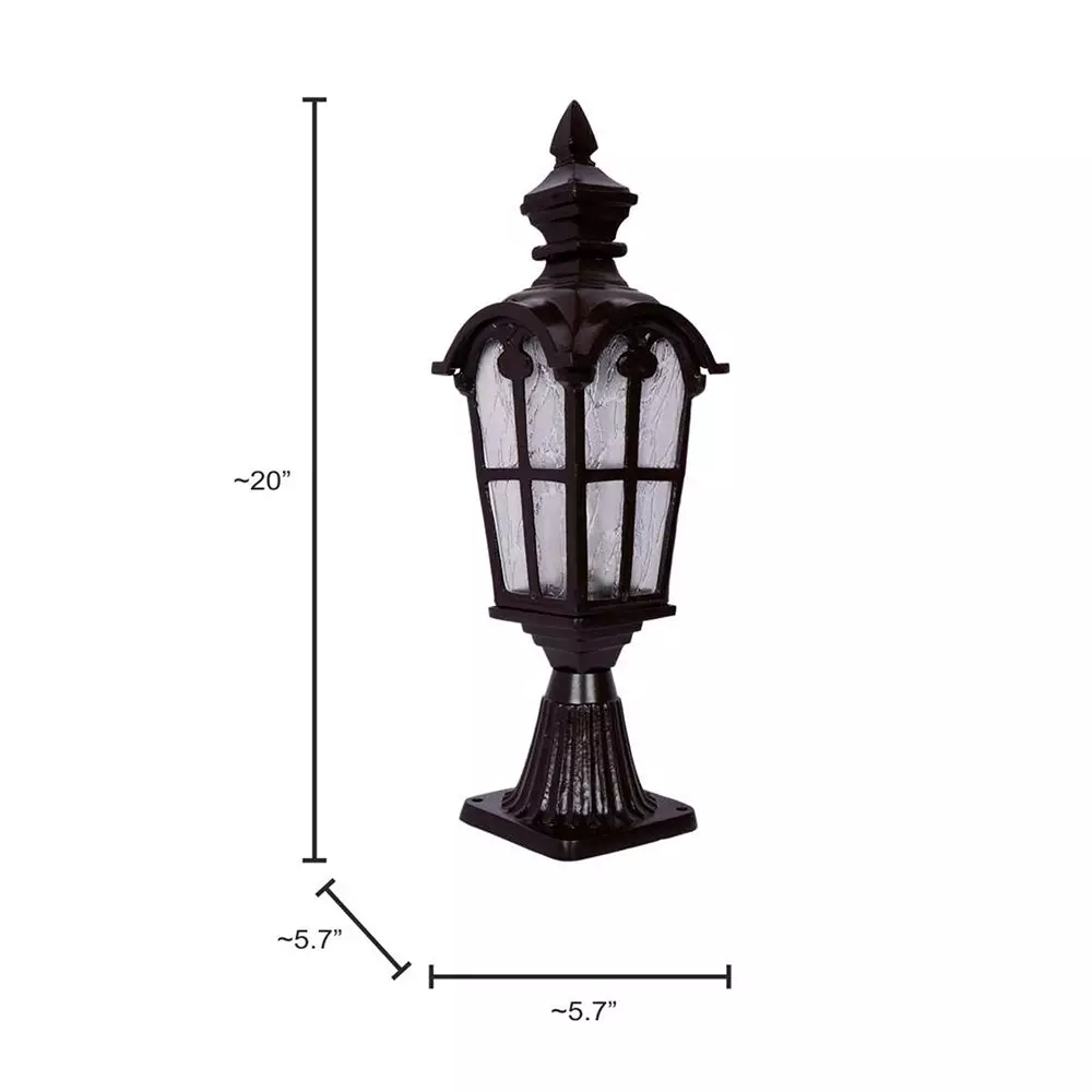 fos-lighting-gate-light-traditional-chocolate-brown-outdoor-cast-aluminium-gate-light