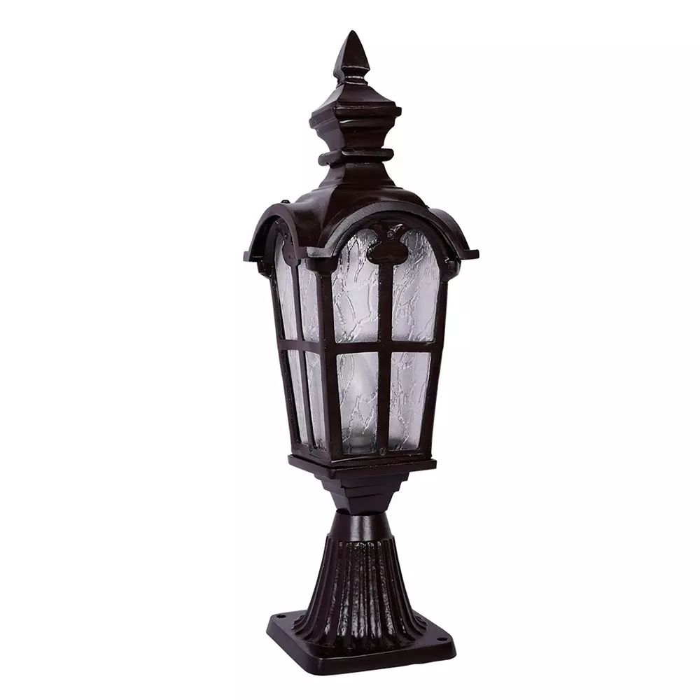 fos-lighting-gate-light-traditional-chocolate-brown-outdoor-cast-aluminium-gate-light