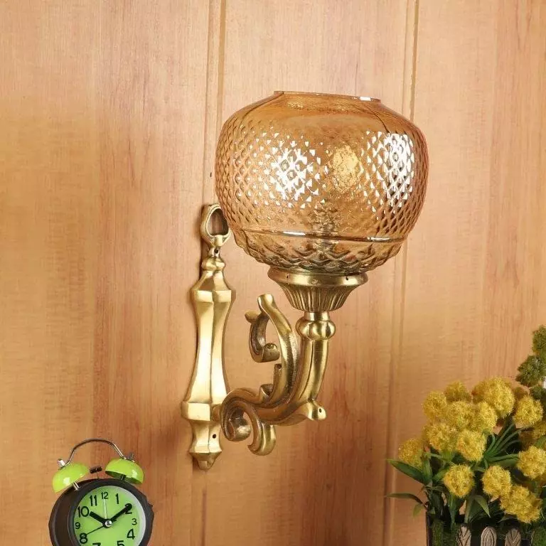 ELIANTE Wall Light Antique Brass Portable AC Indoor Brushed Finish Flush Mount