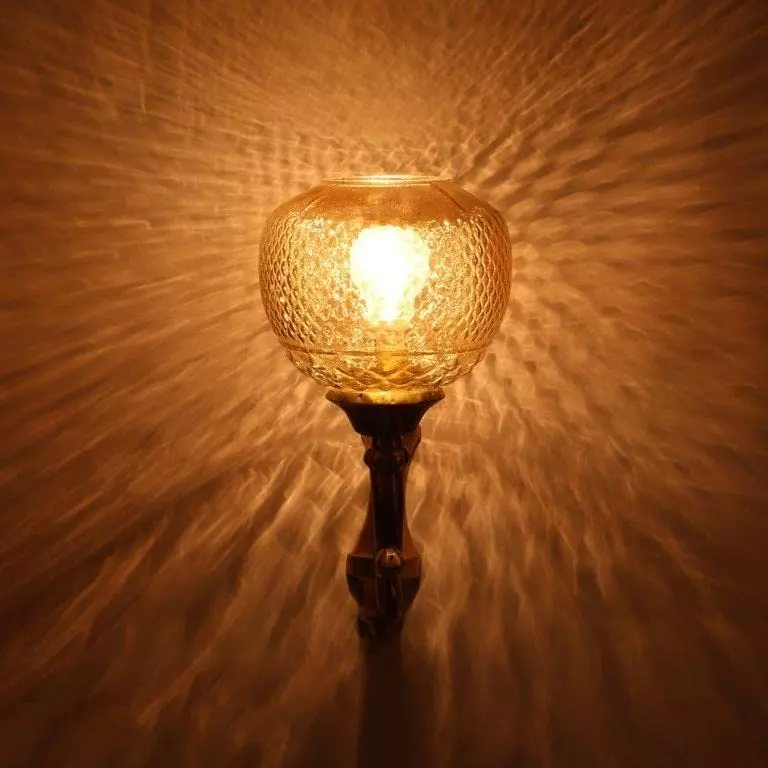 ELIANTE Wall Light Antique Brass Portable AC Indoor Brushed Finish Flush Mount