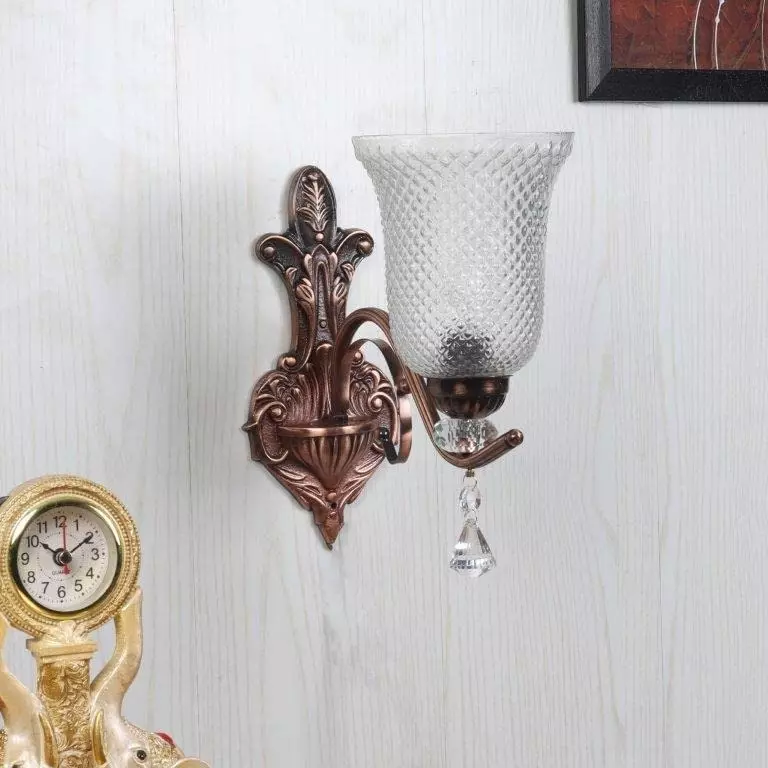 ELIANTE Wall Light Rose Gold Flush Mount Modern Style Without Bulb, M-8003-1W