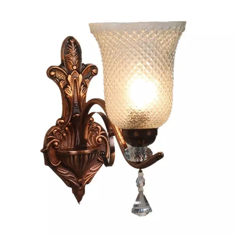 ELIANTE Wall Light Rose Gold Flush Mount Modern Style Without Bulb, M-8003-1W